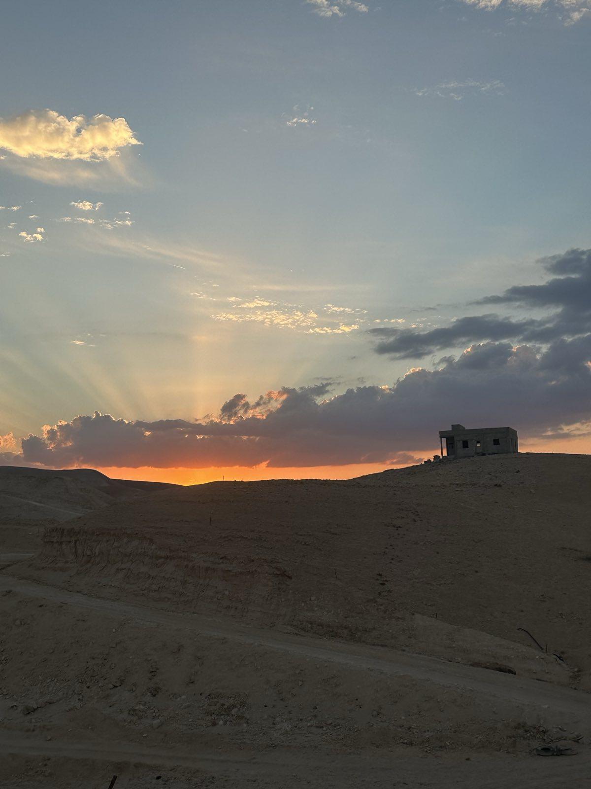 Ein El Duyuk at Sunset